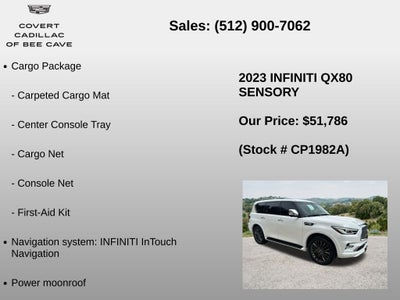 2023 INFINITI QX80 Sensory