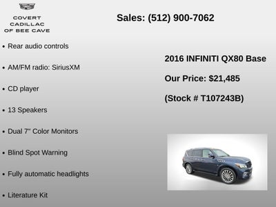 2016 INFINITI QX80 Base