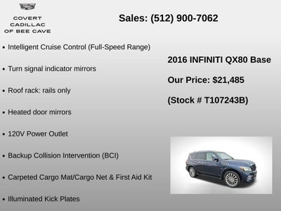 2016 INFINITI QX80 Base