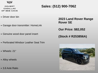 2023 Land Rover Range Rover SE