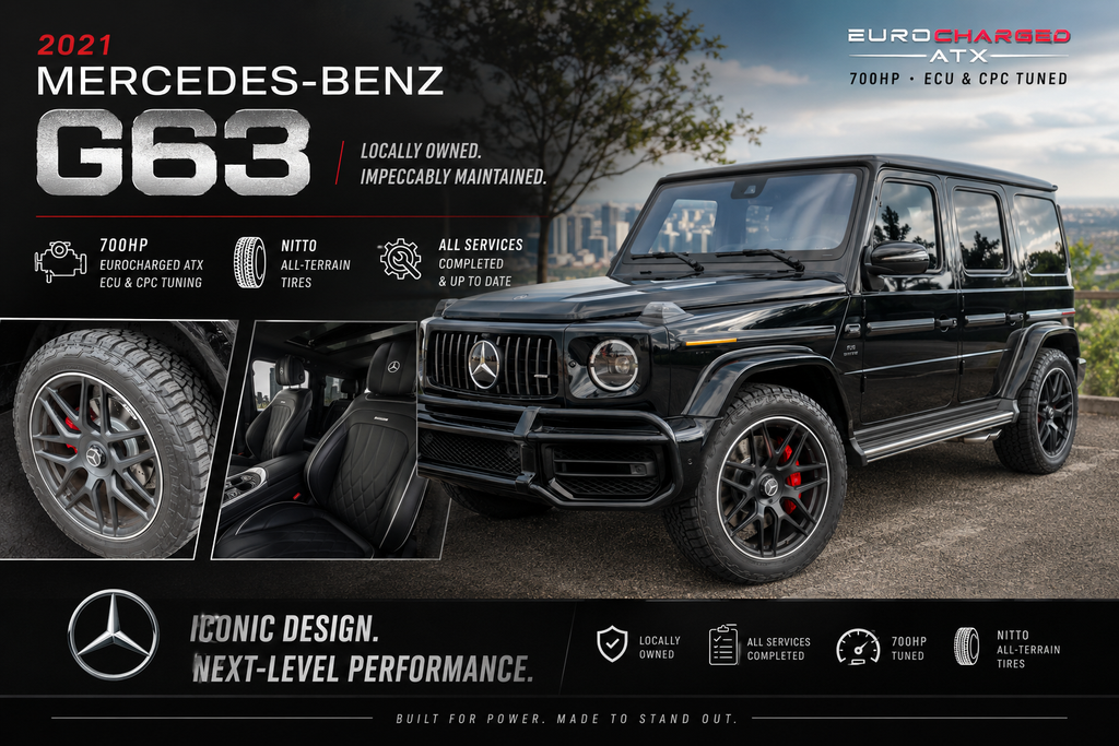 2021 Mercedes-Benz G-Class G 63 AMG® Eurocharged Tuned