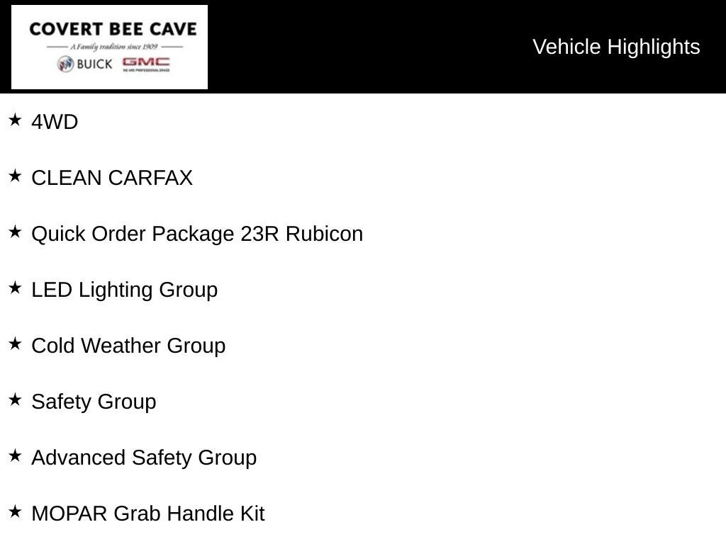 2023 Jeep Wrangler Rubicon