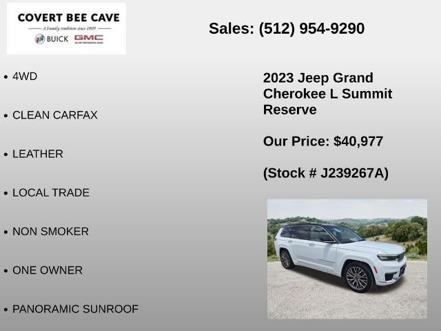 2023 Jeep Grand Cherokee L Summit 4x4