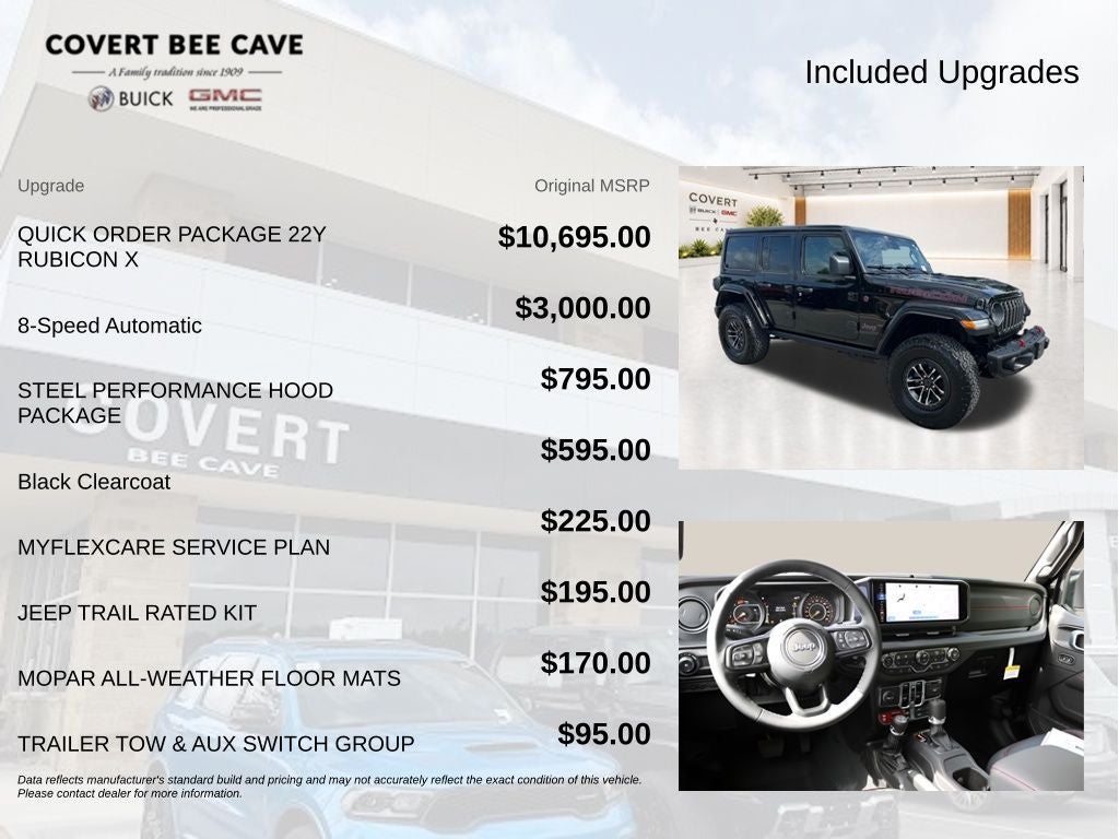 2026 Jeep Wrangler Rubicon X