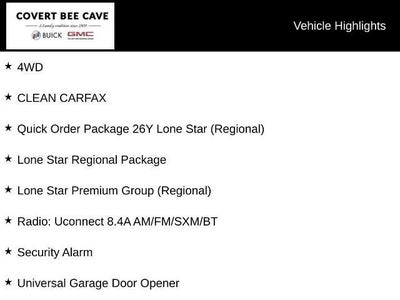 2015 RAM 1500 4WD Crew Cab 5.7 Ft Box Lone Star