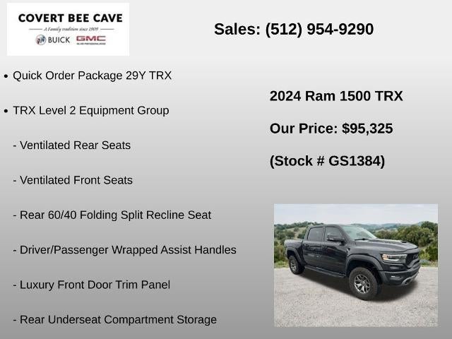 2024 RAM 1500 TRX 4x4 Crew Cab 5'7" Box
