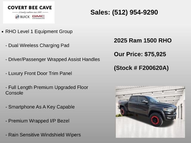 2025 RAM 1500 RHO 4x4 Crew Cab 5'7" Box