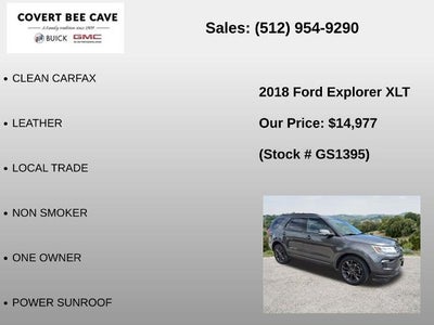 2018 Ford Explorer XLT FWD