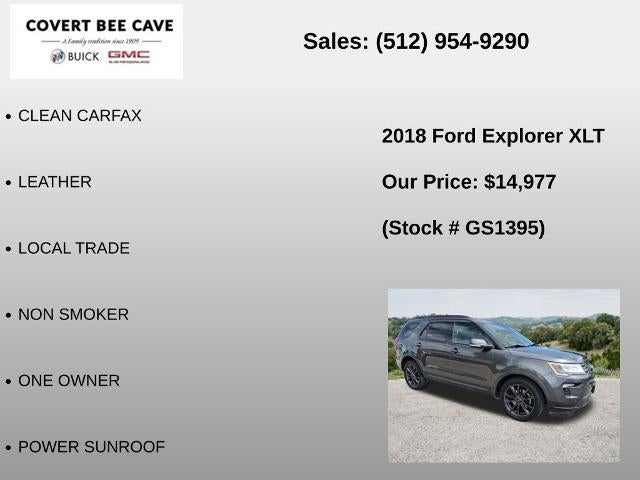 2018 Ford Explorer XLT FWD