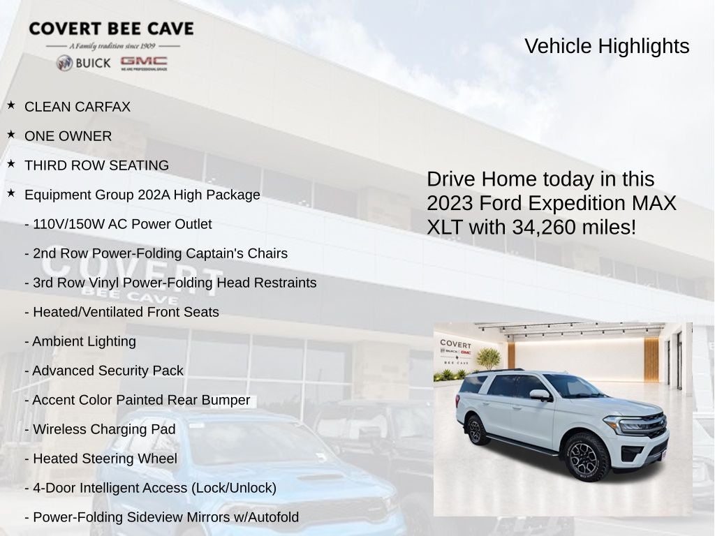 2023 Ford Expedition Max XLT
