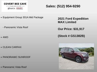 2021 Ford Expedition Max Limited 4x4