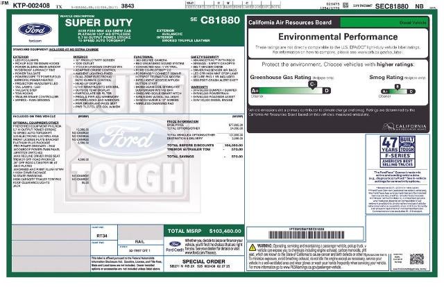 2025 Ford Super Duty F-250 SRW King Ranch 4WD Crew Cab 6.75' Box