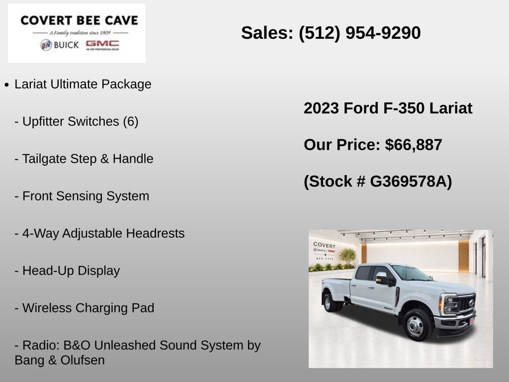 2023 Ford F-350SD Lariat