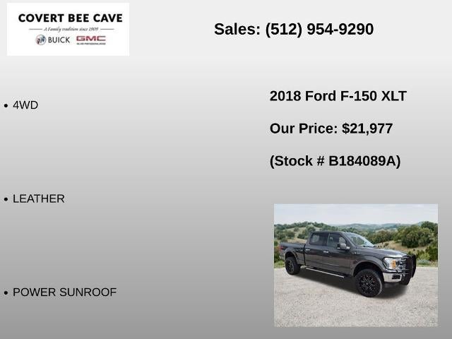 2018 Ford F-150 XLT 4WD SuperCrew 5.5' Box