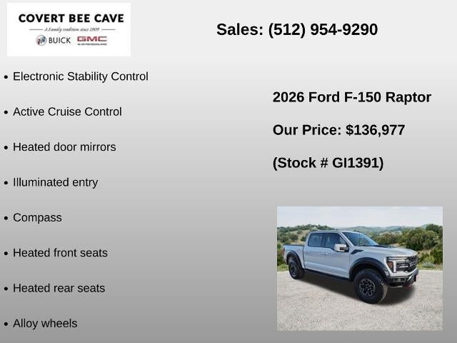 2026 Ford F-150 Raptor 4WD SuperCrew 5.5' Box