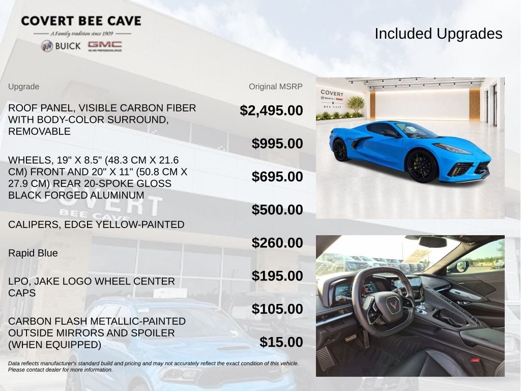 2023 Chevrolet Corvette Stingray 1LT