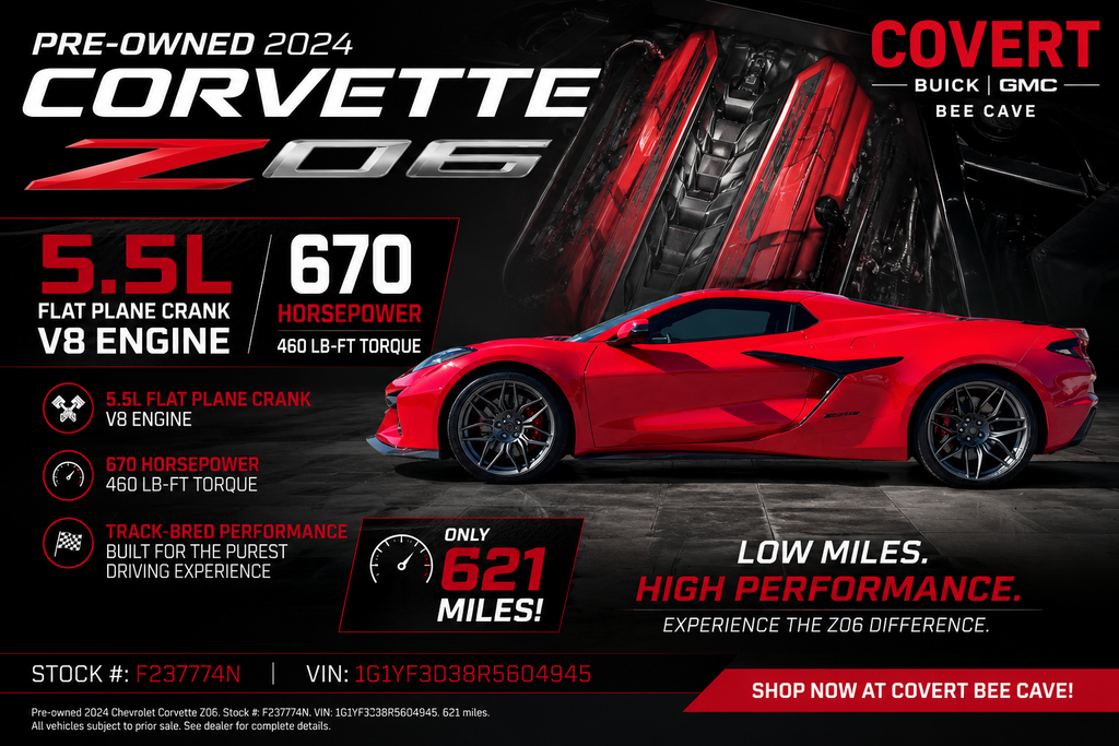 2024 Chevrolet Corvette Z06 Convertible 3LZ