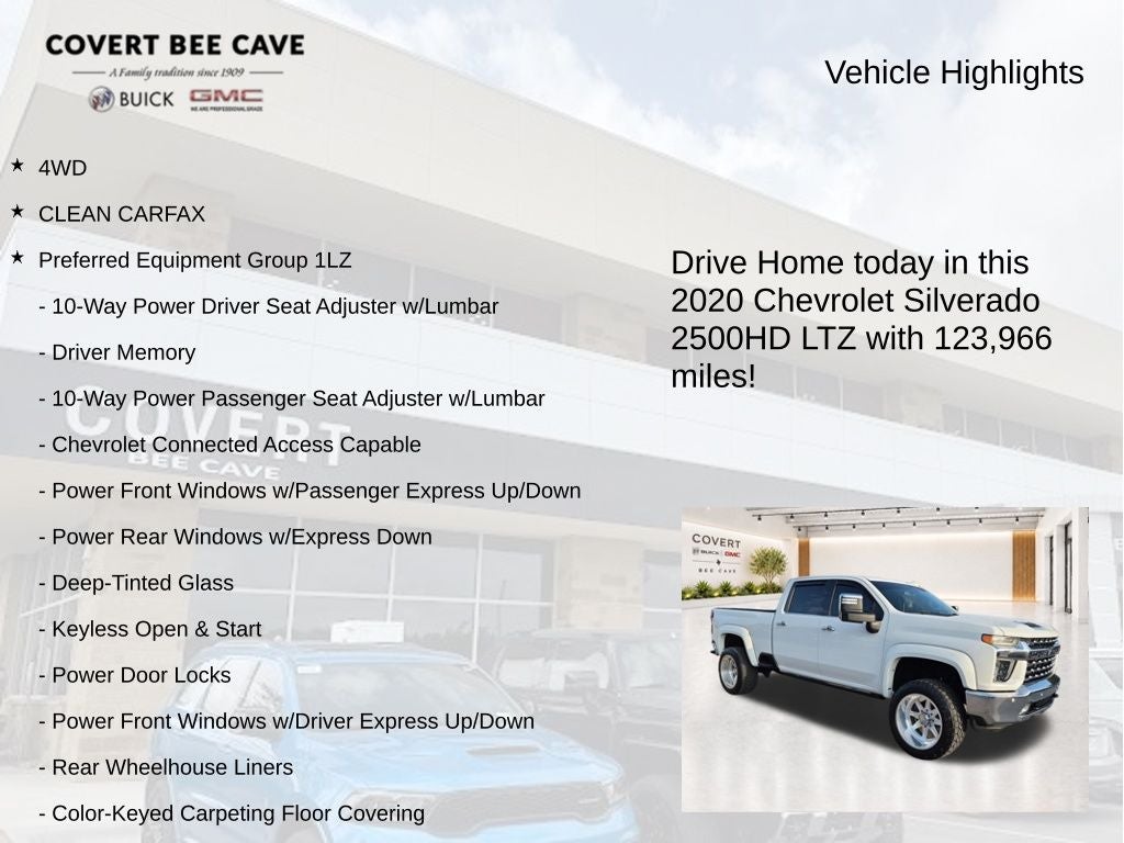 2020 Chevrolet Silverado 2500HD LTZ