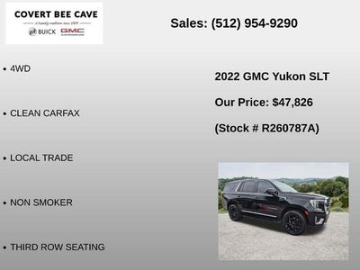 2022 GMC Yukon 4WD 4dr SLT
