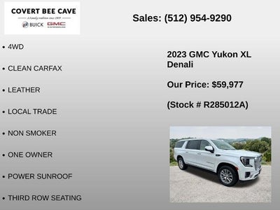 2023 GMC Yukon XL 4WD 4dr Denali