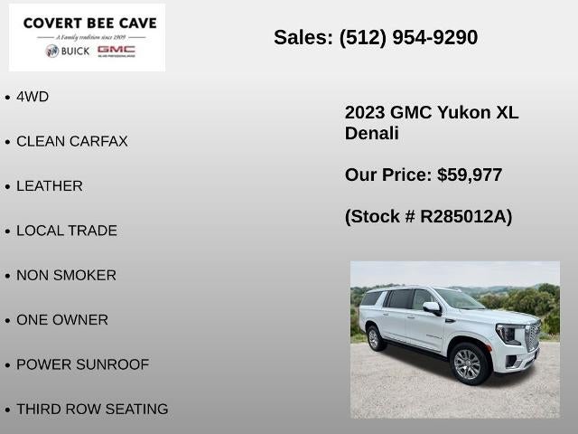 2023 GMC Yukon XL 4WD 4dr Denali