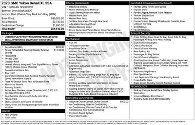 2023 GMC Yukon XL 4WD 4dr Denali