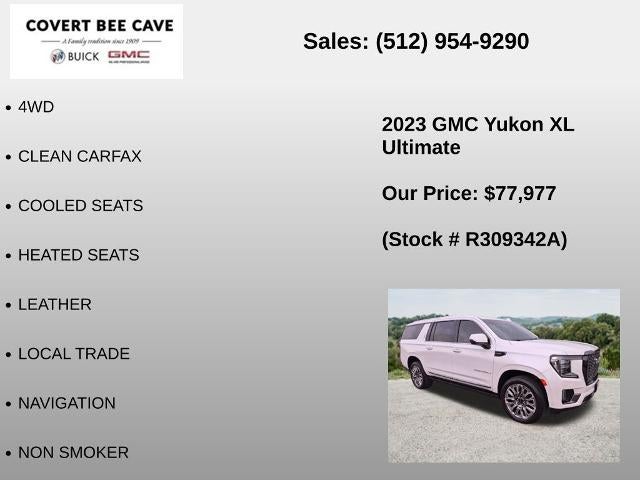 2023 GMC Yukon XL 4WD 4dr Denali Ultimate