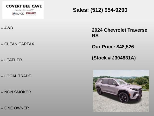 2024 Chevrolet Traverse RS w/2RS