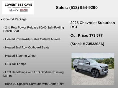 2025 Chevrolet Suburban 4WD RST