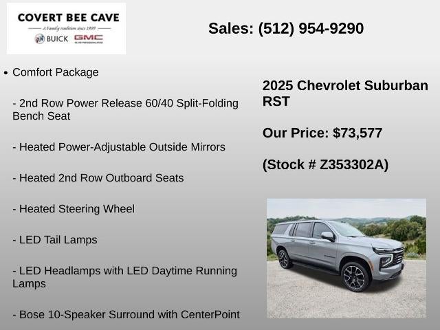 2025 Chevrolet Suburban 4WD RST