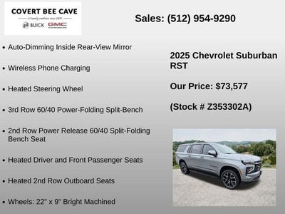 2025 Chevrolet Suburban 4WD RST
