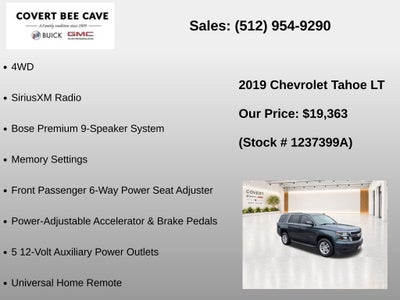 2019 Chevrolet Tahoe LT
