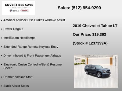2019 Chevrolet Tahoe LT