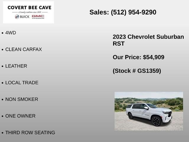 2023 Chevrolet Suburban 4WD RST