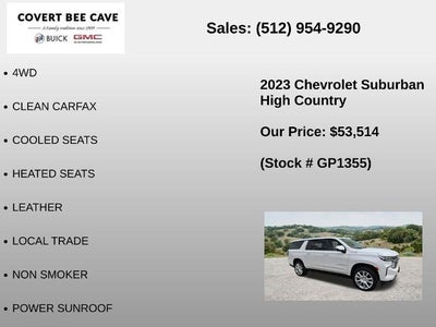 2023 Chevrolet Suburban 4WD High Country