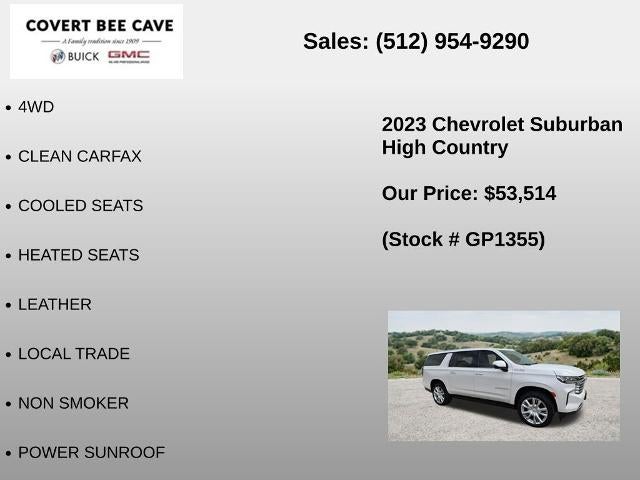 2023 Chevrolet Suburban 4WD High Country