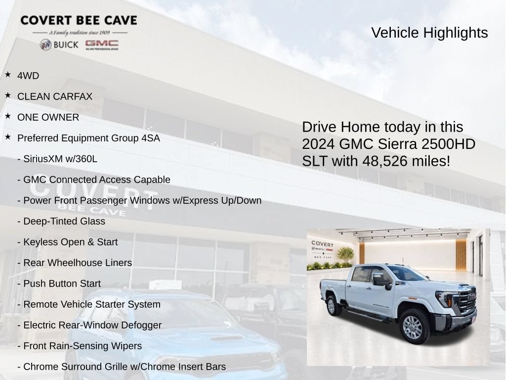 2024 GMC Sierra 2500HD SLT