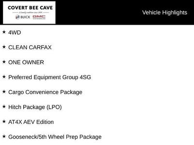 2025 GMC Sierra 2500 HD Crew Cab Standard Box 4-Wheel Drive AT4X