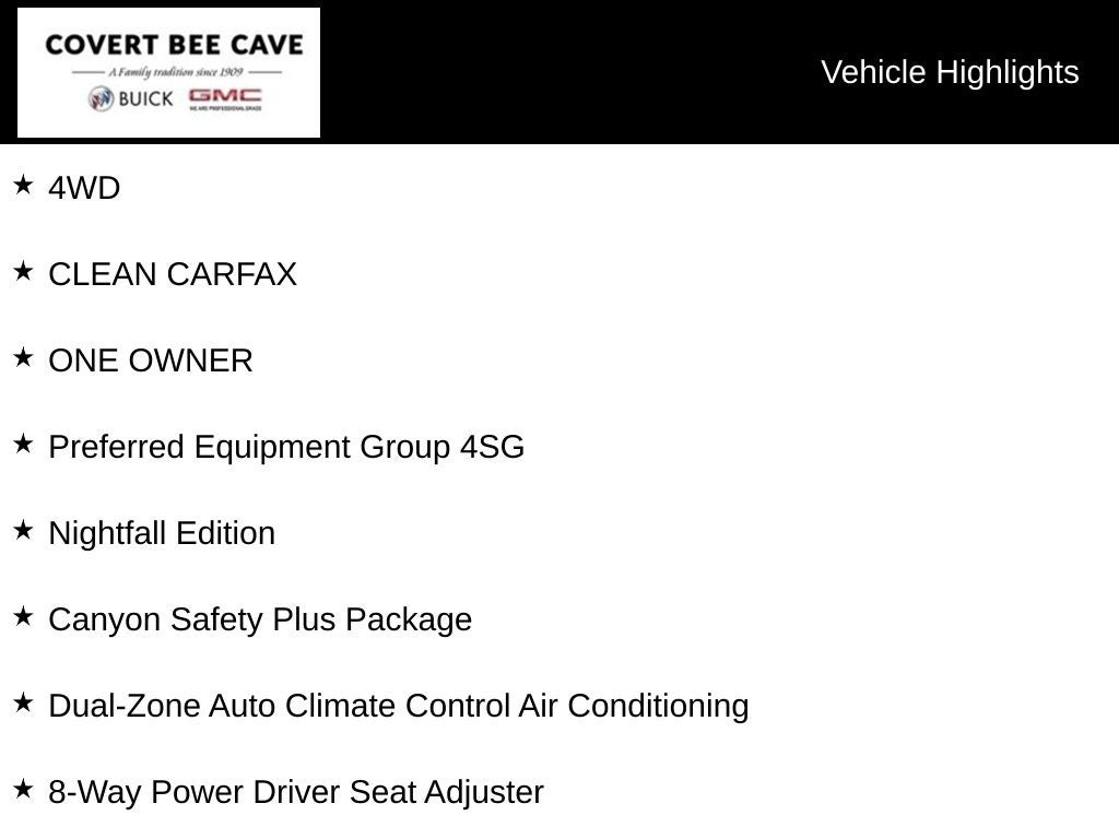 2025 GMC Canyon AT4