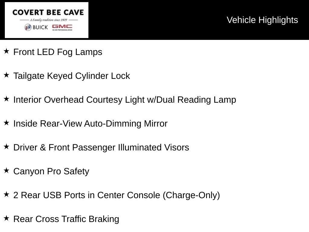 2024 GMC Canyon Elevation