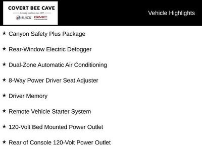 2023 GMC Canyon Crew Cab Short Box 4-Wheel Drive AT4