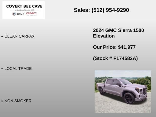 2024 GMC Sierra 1500 Crew Cab Short Box 2-Wheel Drive Elevation