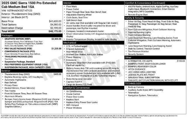 2025 GMC Sierra 1500 Double Cab Standard Box 2-Wheel Drive Pro
