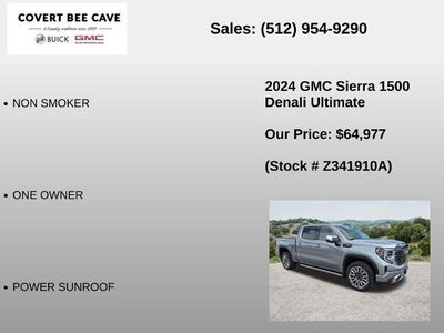 2024 GMC Sierra 1500 Crew Cab Short Box 4-Wheel Drive Denali Ultimate