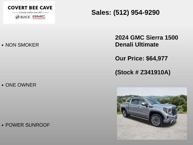 2024 GMC Sierra 1500 Crew Cab Short Box 4-Wheel Drive Denali Ultimate
