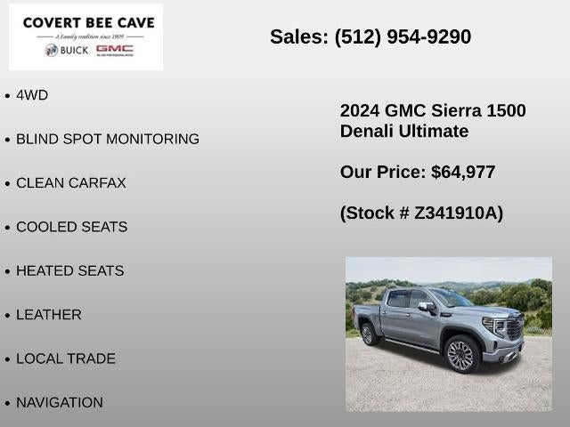 2024 GMC Sierra 1500 Crew Cab Short Box 4-Wheel Drive Denali Ultimate