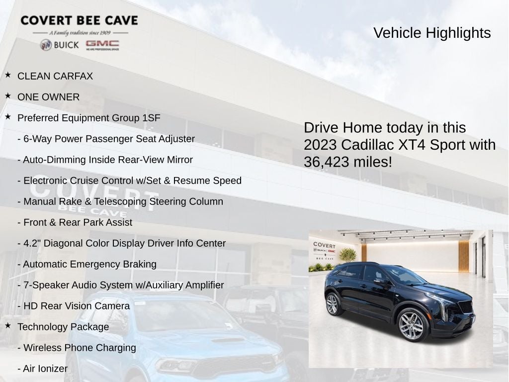 2023 Cadillac XT4 Sport
