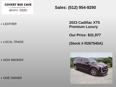 2023 Cadillac XT5 FWD 4dr Premium Luxury