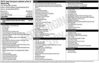 2018 Jeep Compass Latitude FWD