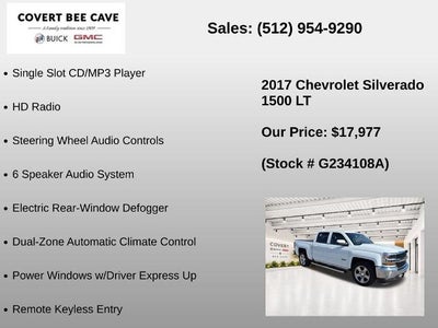 2017 Chevrolet Silverado 1500 Crew Cab Short Box 2-Wheel Drive LT